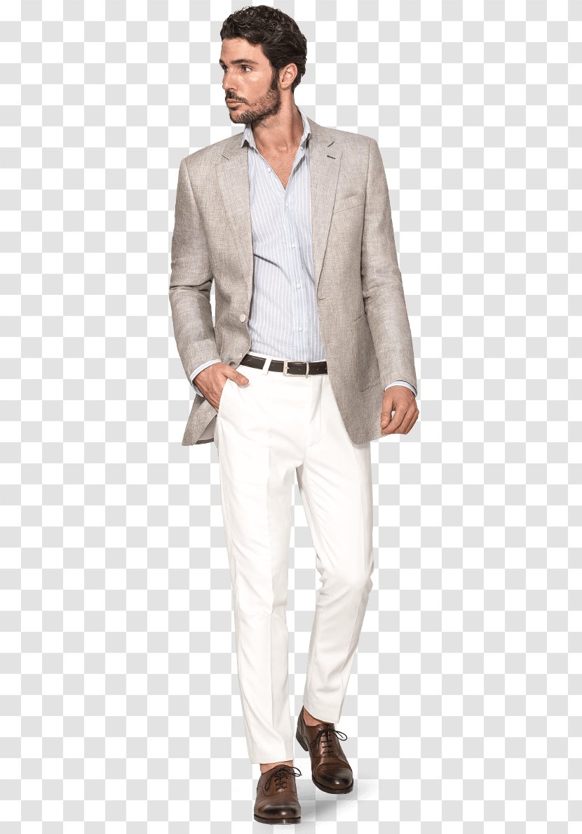 Jacket Linen Sport Coat Blazer Beige Transparent PNG