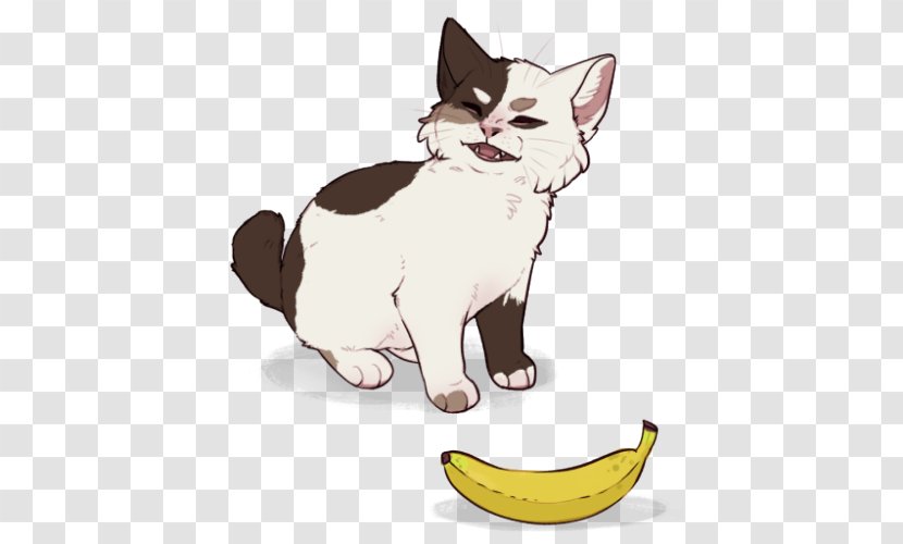 Banana Cat Telegram Kitten - Furry Fandom Transparent PNG