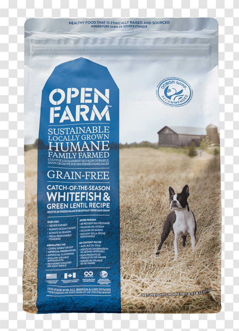 Dog Food Whitefish Farm - Sustainable Seafood Transparent PNG
