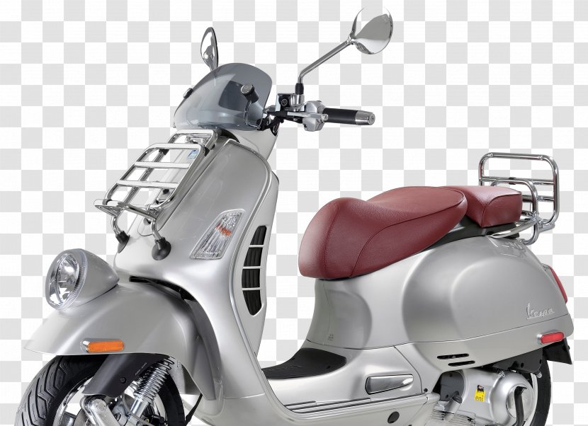 Piaggio Vespa GTS 300 Super Scooter Motorcycle - Automotive Design Transparent PNG