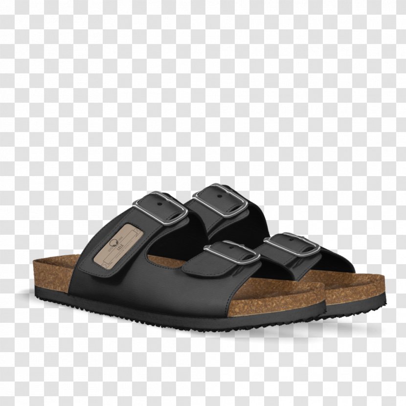 Slipper Slip-on Shoe Sandal Leather - Walking Transparent PNG