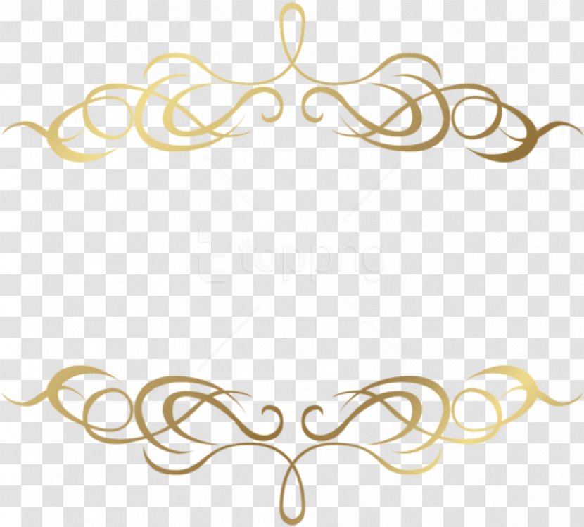 Gold Picture Frames - Ornament - Web Design Transparent PNG