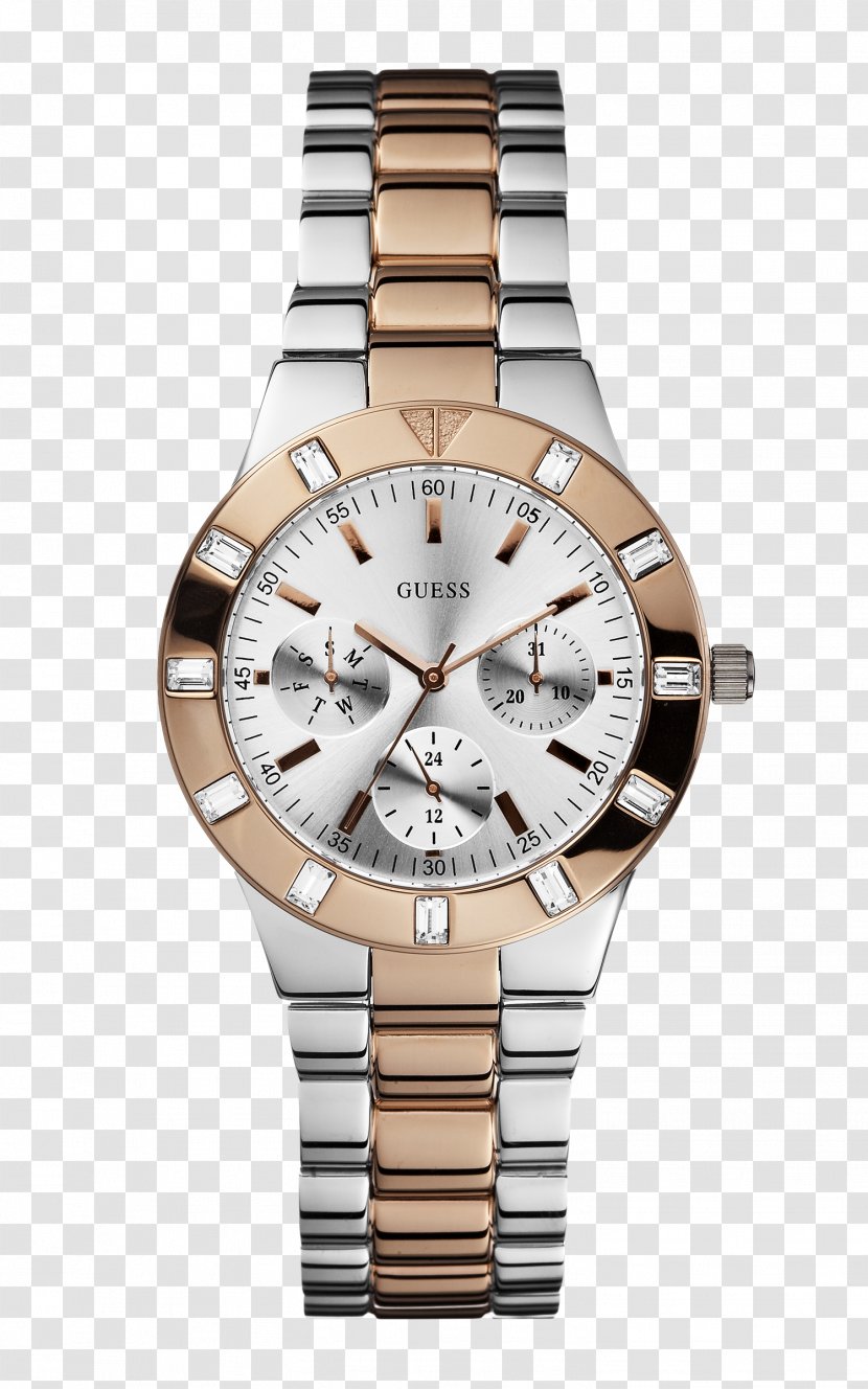 Analog Watch Guess Dial Jewellery Transparent PNG