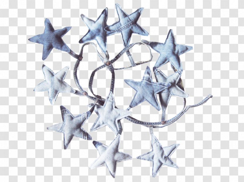 Paper Starfish Art - Star - Simple Garland Transparent PNG