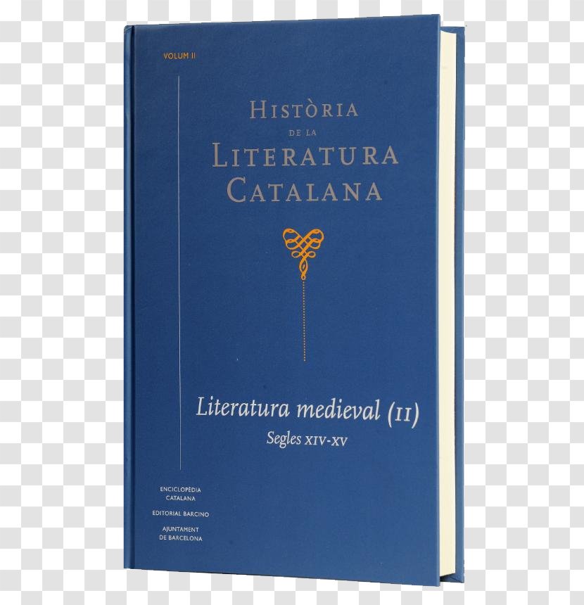 Història De La Literatura Catalana Catalan Literature Book - Text Transparent PNG