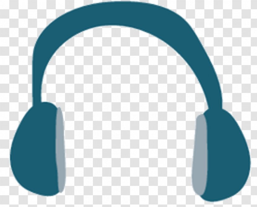 Headphones Clip Art Audio Product Design - Blue - Gadget Transparent PNG