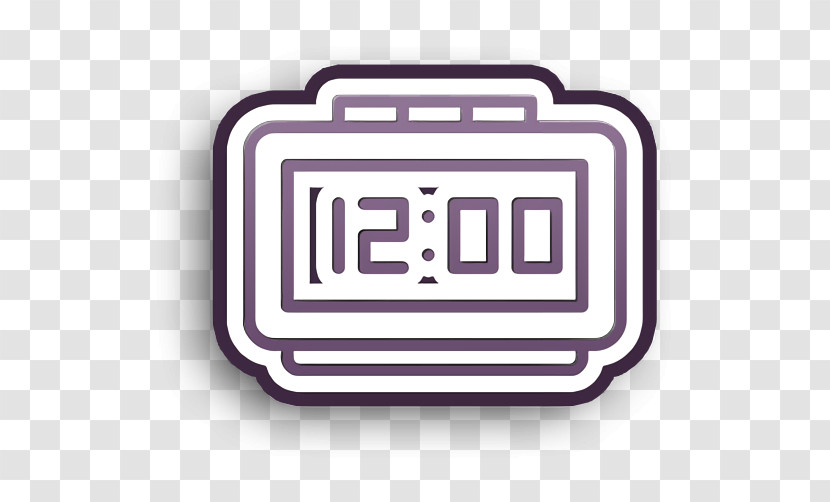Alarm Clock Icon Digital Clock Icon Household Appliances Icon Transparent PNG