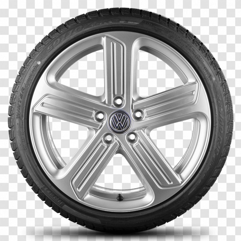 Volkswagen Golf Car Autofelge Tire - Alloy Wheel Transparent PNG