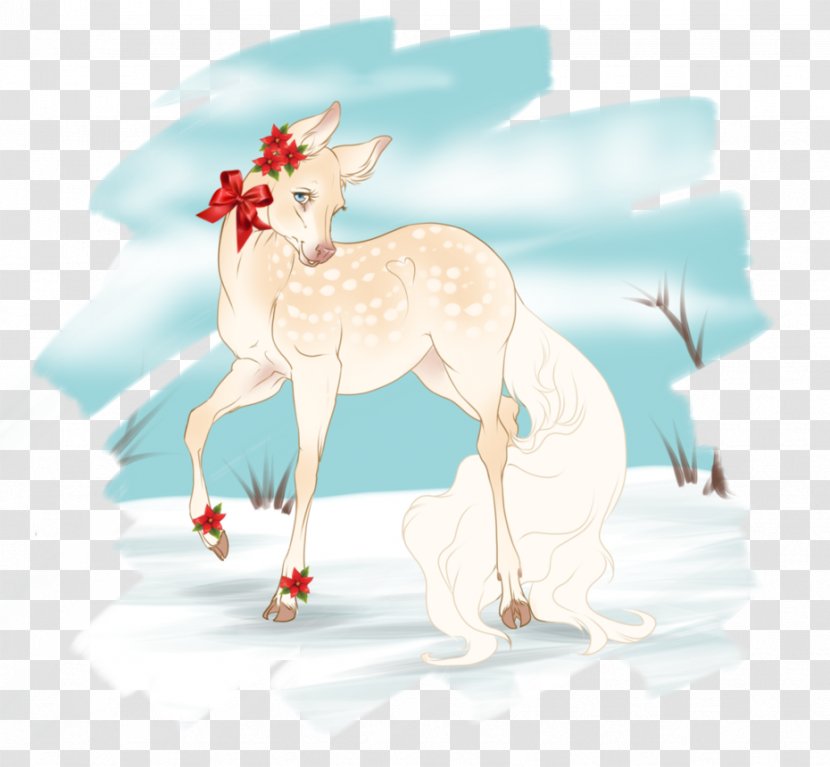 Reindeer Santa Claus Secret Christmas Wendigo - Deer Transparent PNG