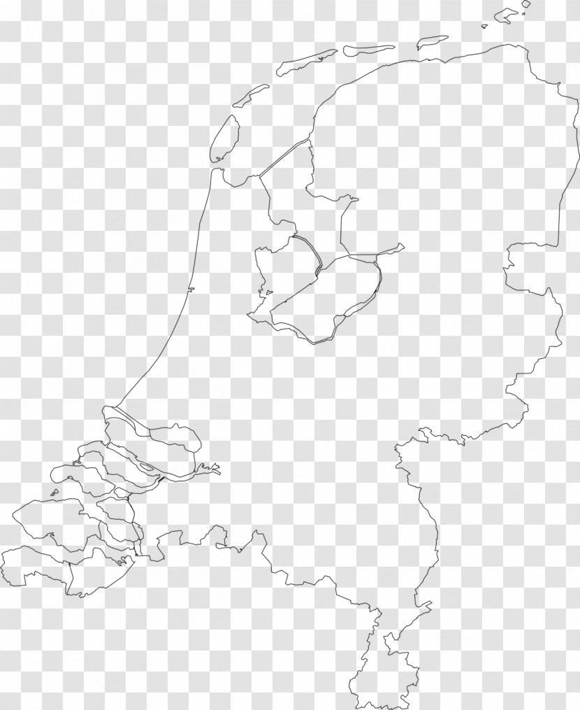 Netherlands Map Dutch Clip Art Transparent PNG