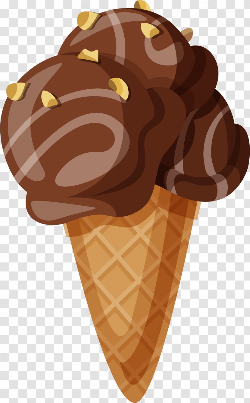 Ice Cream Cones Sundae Pops - Strawberry - Drawing Chocolate Transparent PNG