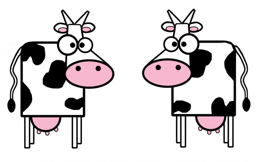 Cattle Cartoon Animation Clip Art - Fictional Character - Free Pictures Of Cows Transparent PNG