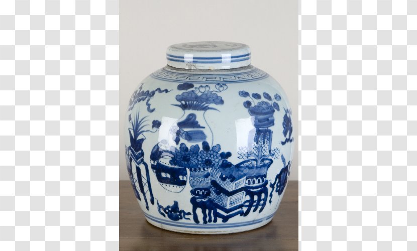 Blue And White Pottery Chinese Ceramics Jar - Ceramic Transparent PNG