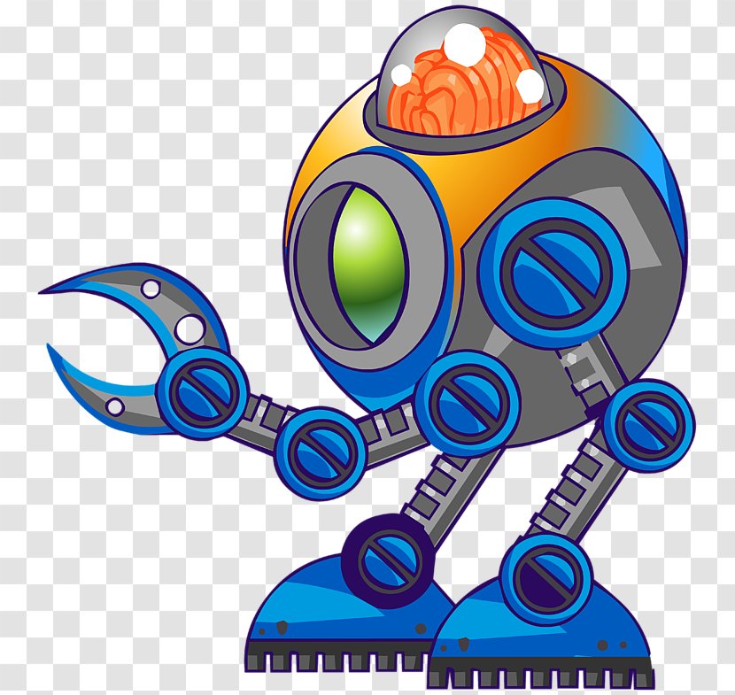 Robot Outer Space Astronautics Exploration Clip Art - Rocket Transparent PNG