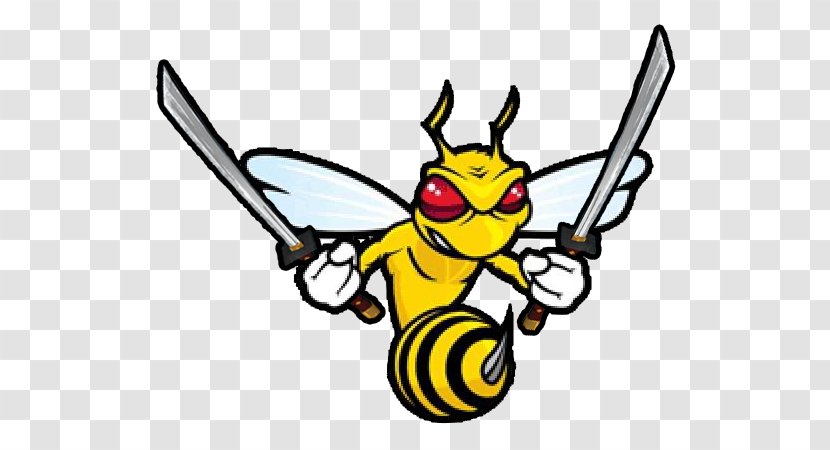 Bee Paper Wasp - Cartoon Bench Transparent PNG