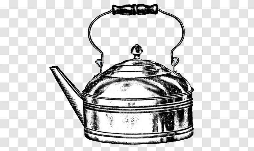 Teapot Kettle Coffeemaker Drawing - Stovetop - Tea Transparent PNG