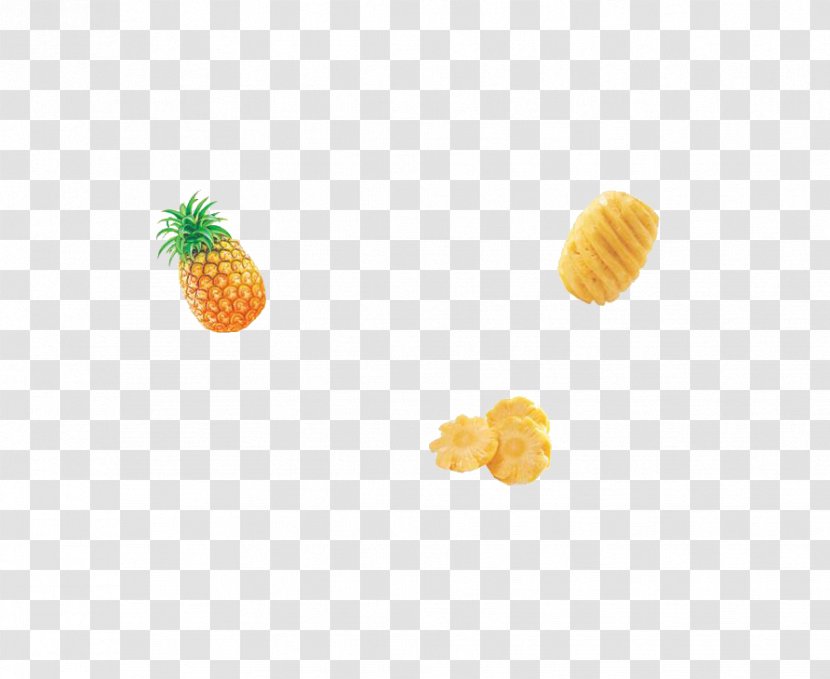 Yellow Fruit Computer Wallpaper - Pineapple Transparent PNG