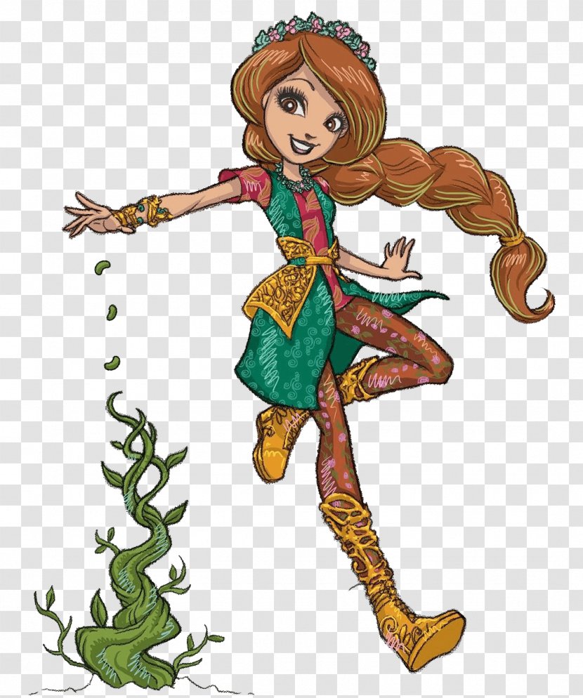 Ever After High Doll Jack And The Beanstalk Drawing - Cartoon - Melodies Transparent PNG