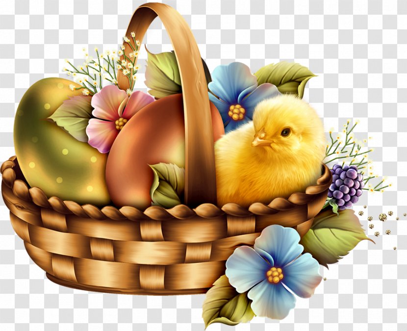 Easter Egg Paper Clip Art - Basket Transparent PNG