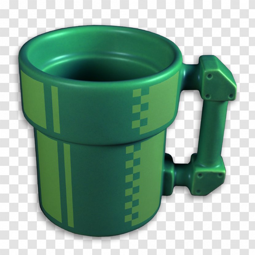 Super Mario Bros. Odyssey Mug Coffee Cup 3D World - Plunger Transparent PNG