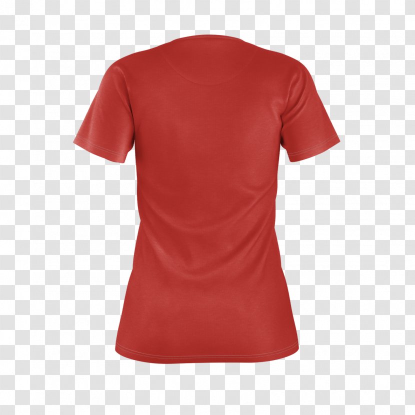 T-shirt Fanatics Red Adidas - Sleeve - Shirt Back Transparent PNG