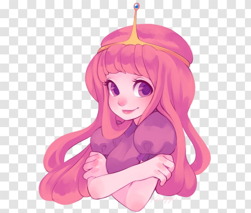 Princess Bubblegum Marceline The Vampire Queen Fan Art Bonnibel - Watercolor - Chewing Gum Transparent PNG