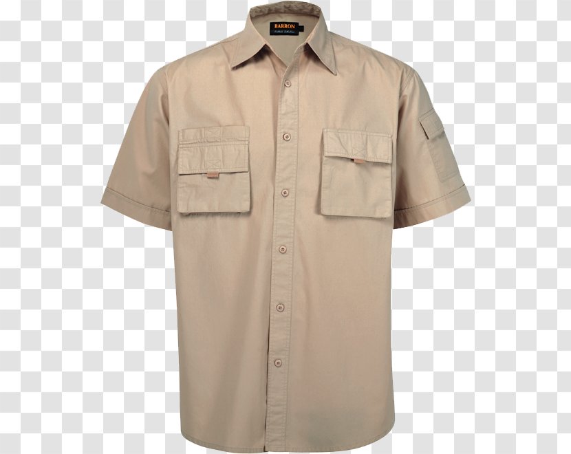 T-shirt Sleeve Polo Shirt Clothing - Beige - Maintenance Work Uniforms Transparent PNG