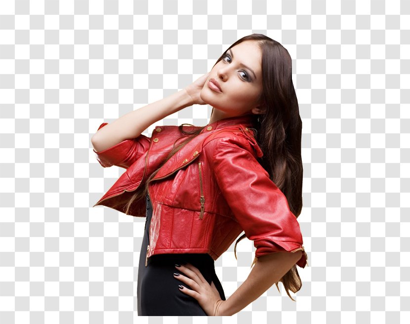 Leather Jacket Fashion Tendresse Respect - Frame - Gf Transparent PNG