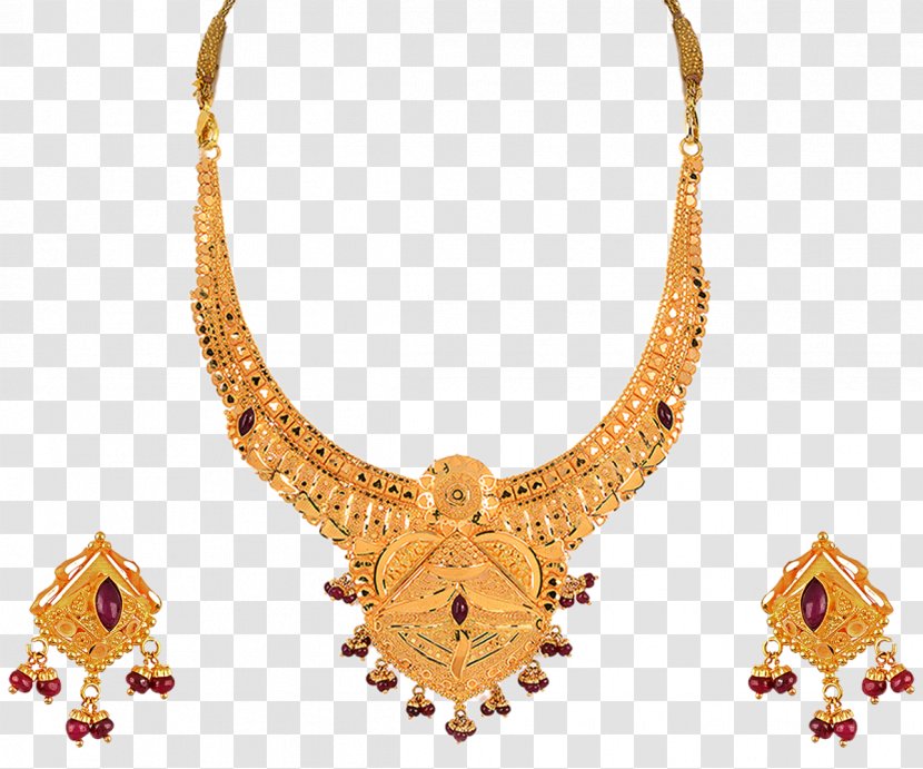 Necklace Earring Orra Jewellery Gold - Gemstone - Indian Transparent PNG