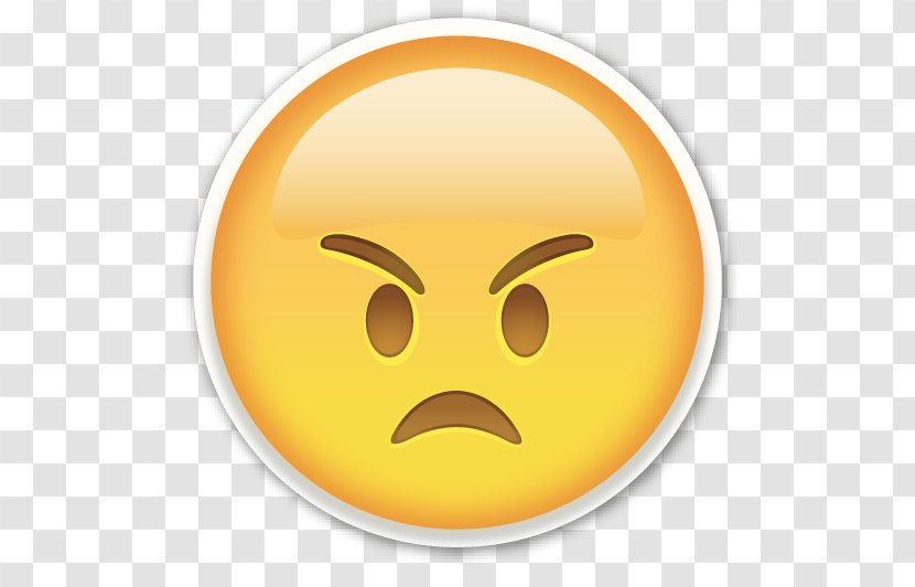 Emoticon Smiley Sadness Emoji Clip Art - Angry Transparent PNG
