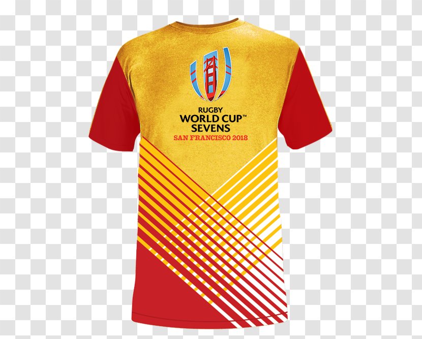 2019 Rugby World Cup T-shirt 2018 Sevens Theatre And The Visual Union - Sports Fan Jersey Transparent PNG