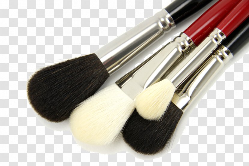 Makeup Brush Face Powder Cosmetics Rouge - Brushes Trident Decorations Transparent PNG