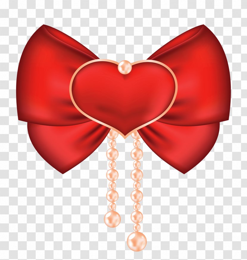 Valentine's Day Ribbon Heart Clip Art - Valentine S - Gold Transparent PNG