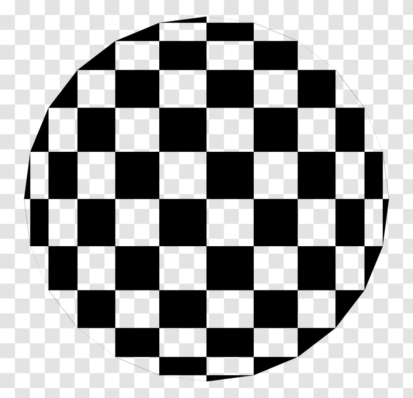 Draughts Check Chess Car Auto Racing - Black And White Transparent PNG