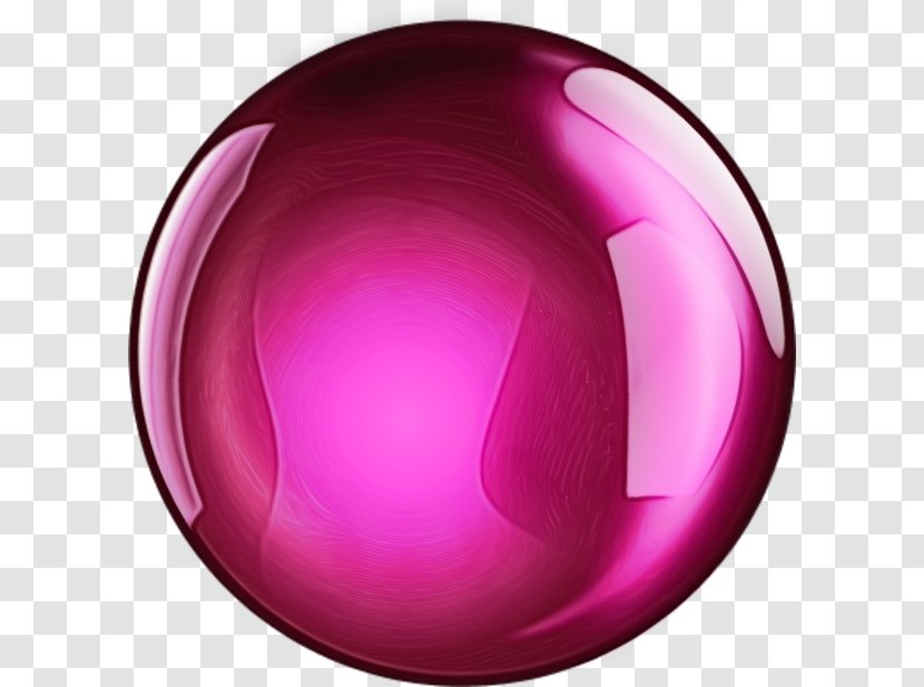 Pink Violet Magenta Purple Material Property - Ball Sphere Transparent PNG