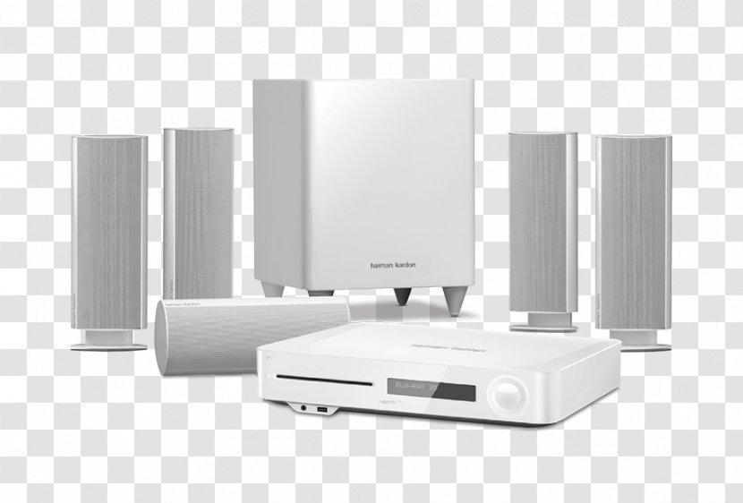 Blu-ray Disc Home Theater Systems Harman Kardon HKTS 30 AV Receiver - International Industries - Bluray Transparent PNG