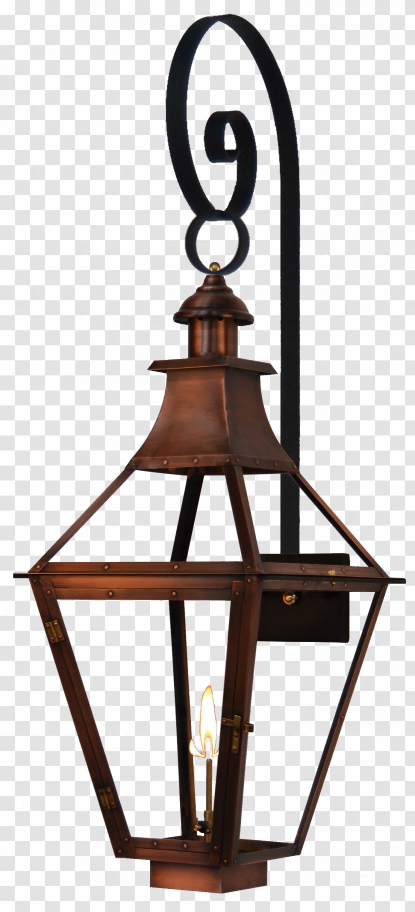 Gas Lighting Lantern Coppersmith Street Light - Mosque Transparent PNG