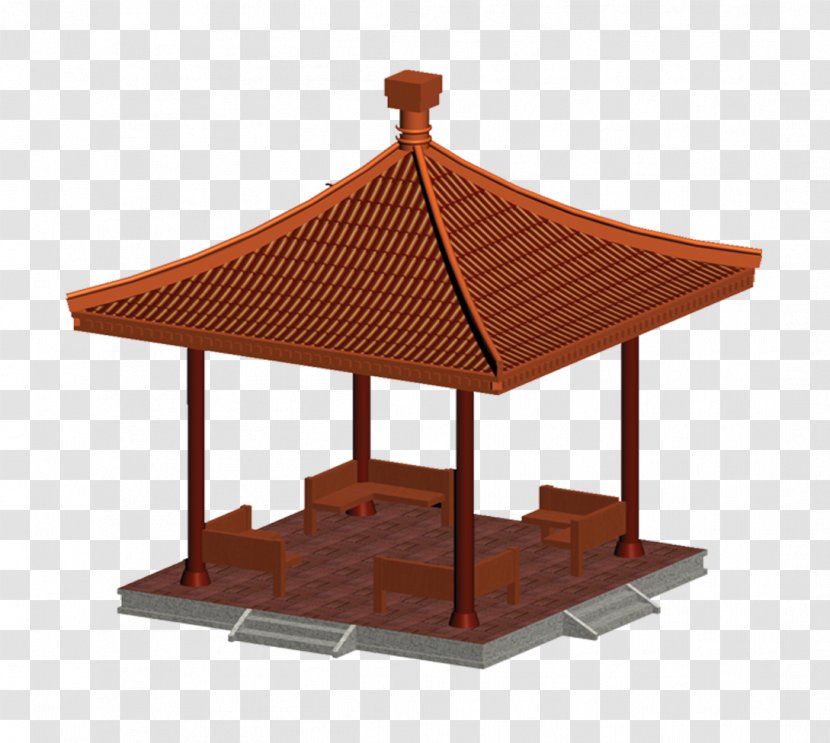 Pavilion - Chinese - Scenery Transparent PNG