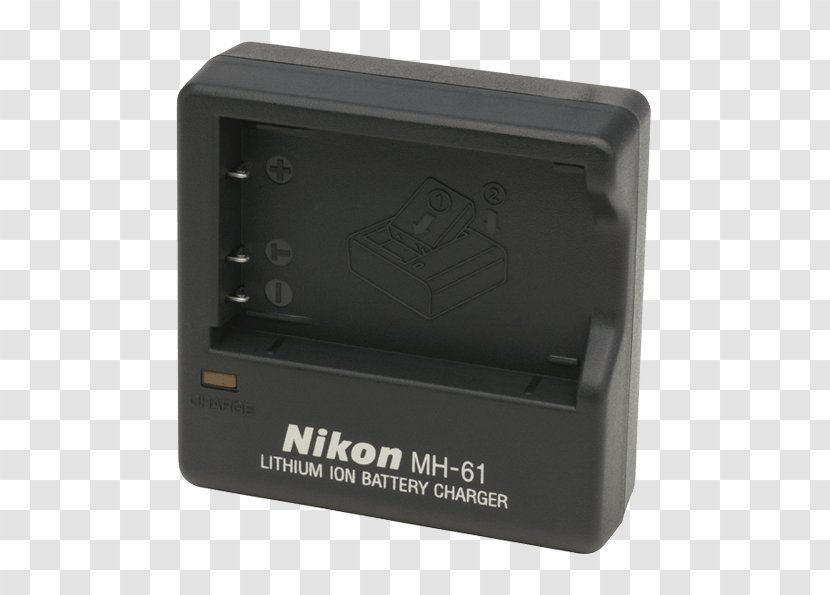 Nikon Coolpix P5100 Battery Charger P80 COOLPIX P500 - P510 - P90 Transparent PNG