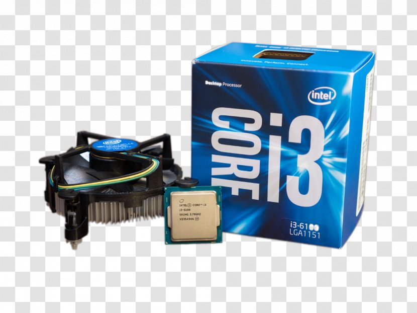 Intel Core I3 Graphics Cards & Video Adapters Central Processing Unit - Computer Transparent PNG