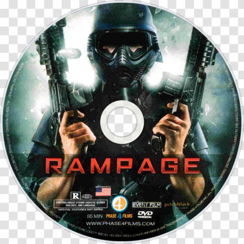 DVD Rampage Film Image Compact Disc - In Time - Dvd Transparent PNG