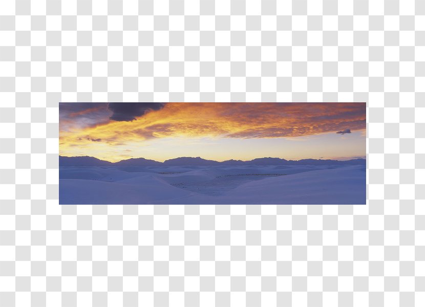 White Sands National Monument Photography Panorama Poster - Panoramic Painting Transparent PNG