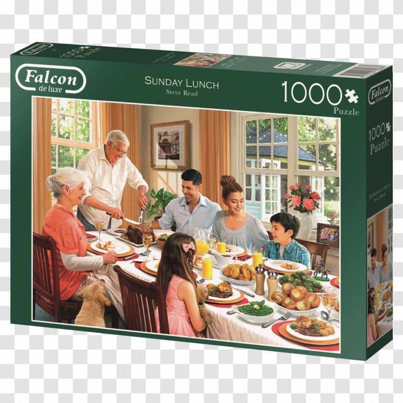 Jigsaw Puzzles Sunday Roast Lunch Ravensburger Dinner - Afternoon Transparent PNG