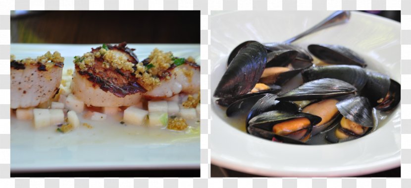 Mussel Recipe Dish Cuisine Meal - Clams Oysters Mussels And Scallops - Main Course Transparent PNG