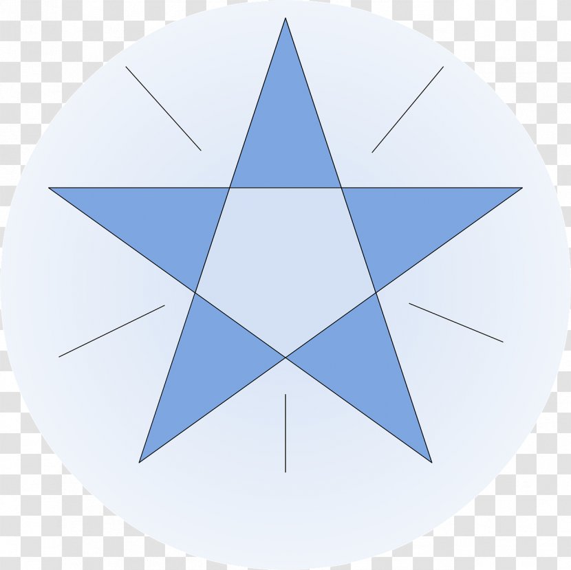 Art - Tree - Blue Stars Transparent PNG