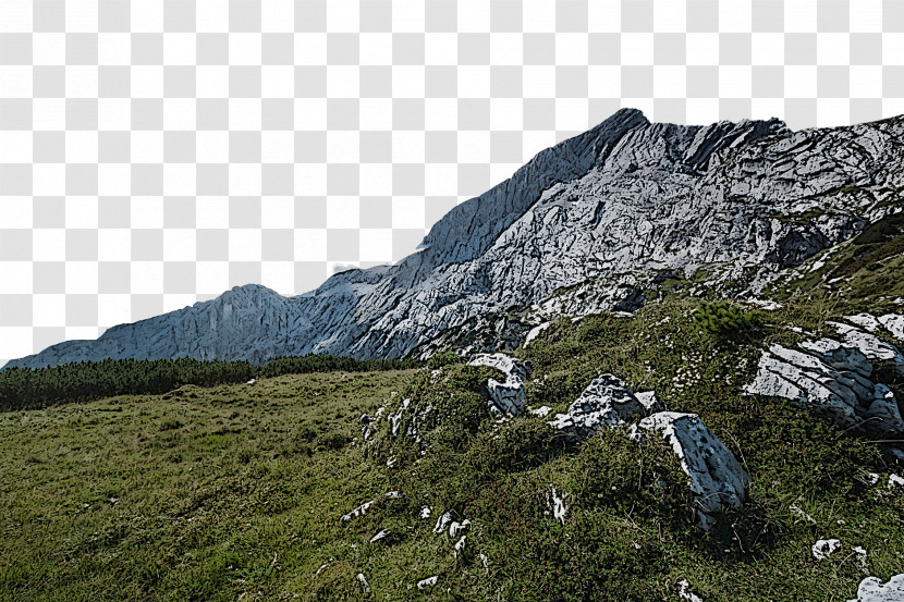 Mountainous Landforms Mountain Highland Natural Landscape Ridge Transparent PNG