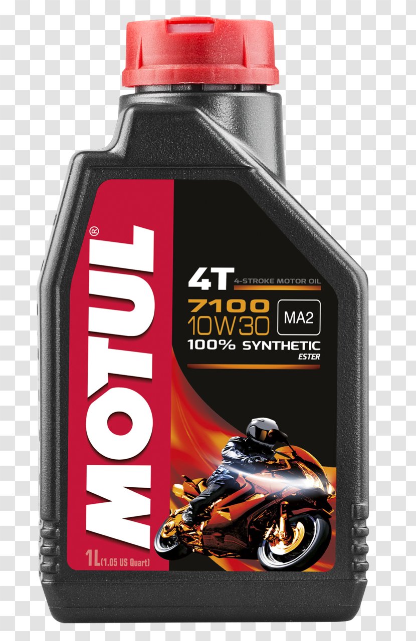 Motul Motor Oil Motorcycle Four-stroke Engine Lubricant - Fourstroke Transparent PNG