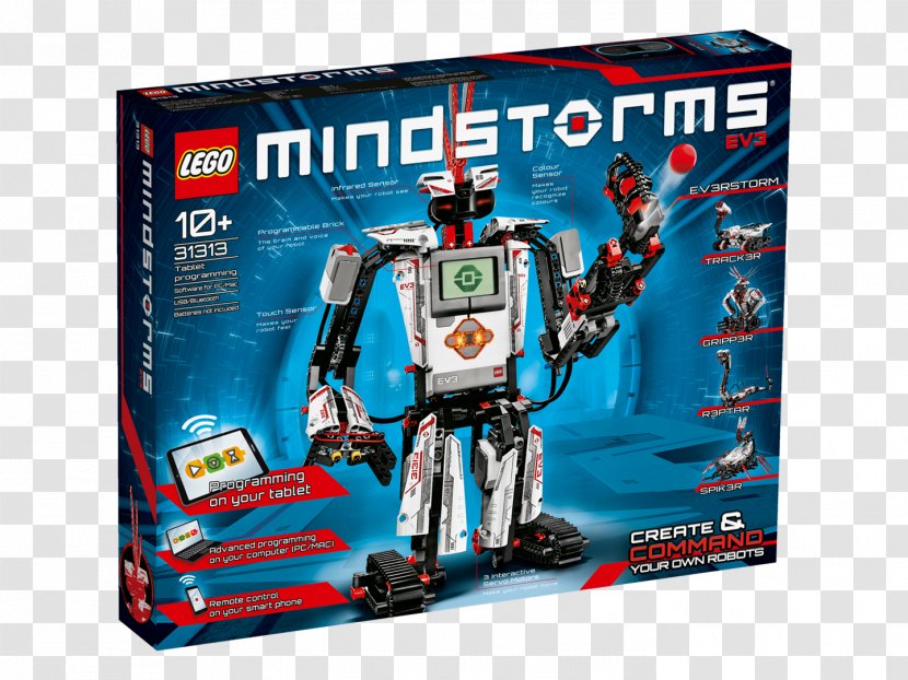 Lego Mindstorms EV3 Robot Kit - Toy Transparent PNG