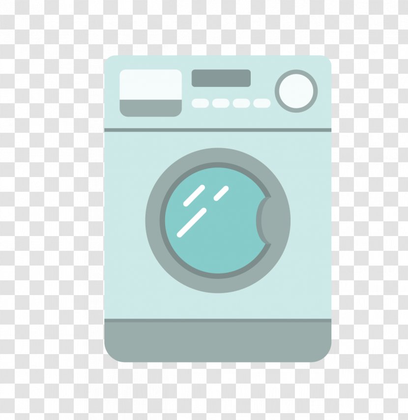 Washing Machine Euclidean Vector - Designer - Flat Automatic One Transparent PNG