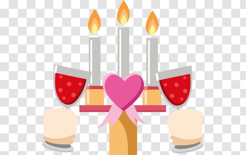 Light Candle Clip Art - Flower - Vector Candlelight Dinner Transparent PNG